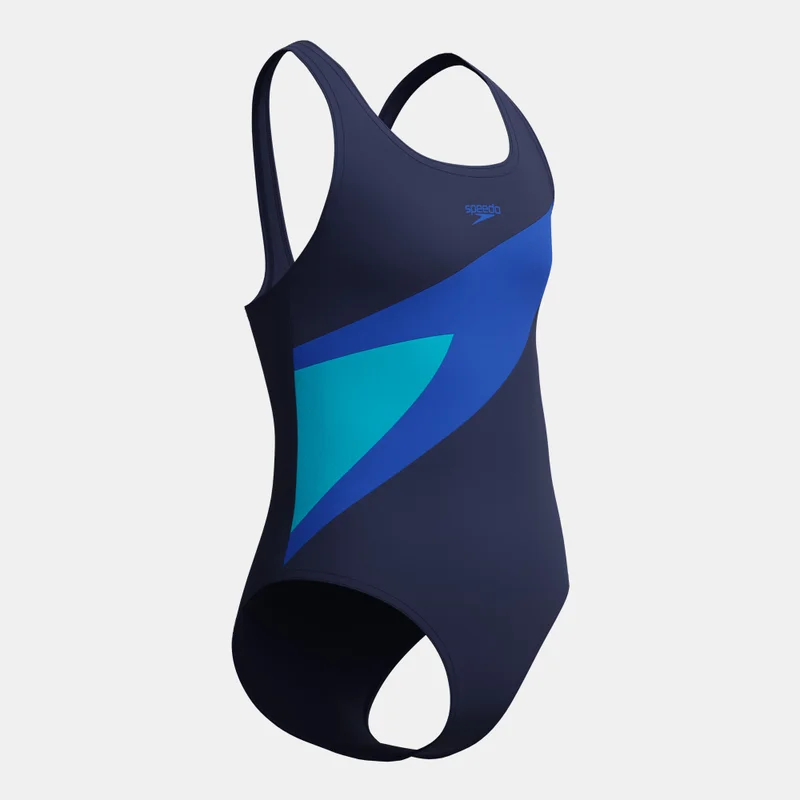 speedo Blue Kids' Hyperboom One Piece Swimsuit  | Best Price UAE